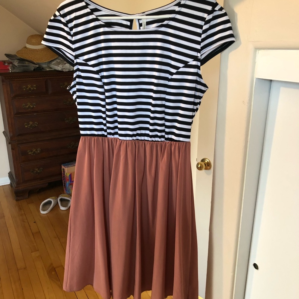 2 Fabric’ed Dress